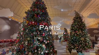 クリスマスに近づくパリ 3days 🌲☁️🤎｜パリ旅行 vlog ヨーロッパ フランス クリスマス ホリデー 秋 冬 [upl. by Sherlocke]