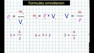 D Formules omrekenen [upl. by Akcirderf]