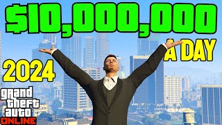 How to Make 10000000 a Day In GTA 5 Online Solo Money Guide [upl. by Esinal653]