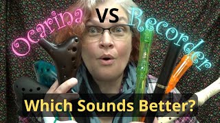 Ocarina VS Recorder  Which Sounds Better [upl. by Atiugram]