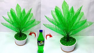 Plastic bottle Vase Craft DIY Tree from Waste bottleSprite ki bottle se Guldasta banane ka Tarika [upl. by Masha]