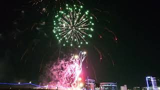 Tempe Town Lake fireworks 4th of July 2024 in 8k [upl. by Kirsch543]