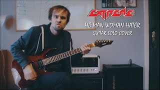 Extreme  He Man Woman Hater Guitar Solo Cover [upl. by Allemaj]