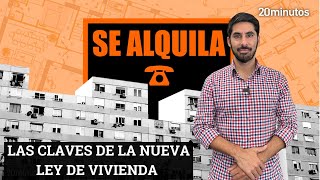 La nueva LEY DE VIVIENDA como inquilino o propietario [upl. by Trinee567]