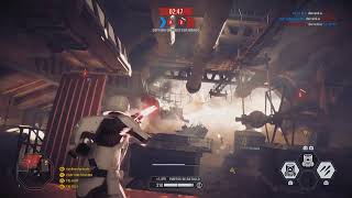 STAR WARS Battlefront II  MISIONES ATAQUE  JAKKU 1080p60 SD HD [upl. by Annait118]