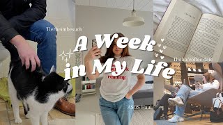 Weekly vlog  ASOS Haul Thaliacoffee date Tierheimbesuch ❣️🧣🍝 [upl. by Grati801]