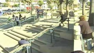 GNARLY Switch bigheel Santa Monica amp Nollie Heel Hollywood High Derrick Wilson [upl. by Marje]