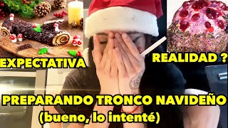 PREPARANDO TRONCO NAVIDEÑO 🎄 SALE FATAL ME ODIO [upl. by Avi]