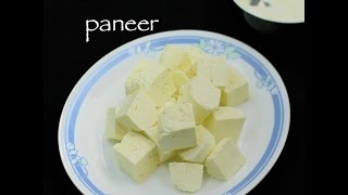 how to make paneer at home  homemade paneer recipe  cottage cheese recipe [upl. by Adniles]