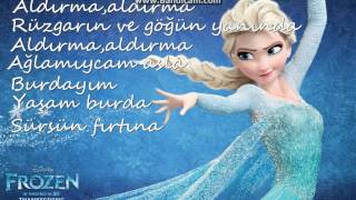 Elsa Aldırma Türkçe Lyrics [upl. by Anil]