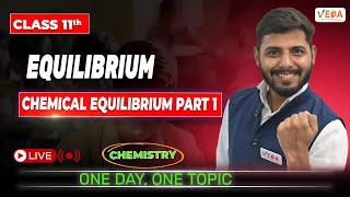 Chemical Equilibrium  Part 1  Equilibrium  Class 11  Chemistry  One Day One Topic [upl. by Yelsnya]