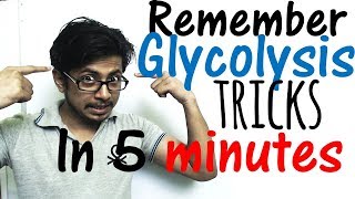 How to remember glycolysis in 5 minutes  Easy glycolysis trick [upl. by Fidellas925]