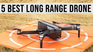 Top 5 Best Long Range Drone 2024  Best Long Range Drones  Review [upl. by Petie487]