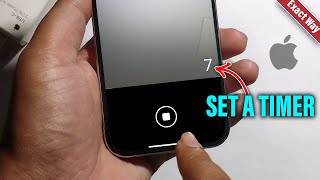 iPhone 1616 Pro How to Set a Camera Timer [upl. by Notanhoj117]