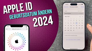 Apple ID  Geburtsdatum ändern 2024 [upl. by Ahsenod]