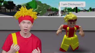 MY NAME IS CHICKY ROBLOX EDITION BROOKHAVEN [upl. by Lais]