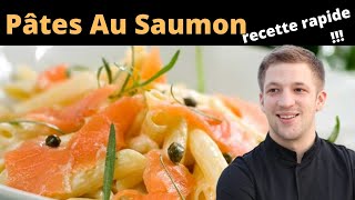 Comment faire des pâtes au saumon [upl. by Baugh]