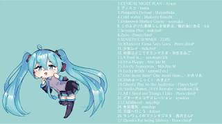 Hatsune Miku songs I listen while drawing  playlist [upl. by Sylvanus]