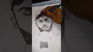 How to darw virat kohali 🏏 drawingexplore viratkohli drawing shorts [upl. by Johnston787]