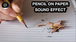 Pencil on Paper Sound Effect [upl. by Keffer]