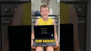 Blind Karaoke  Taylor Swift version 🎤  Ballinger Family blindkaraoke challenge familygamenight [upl. by Olympias]