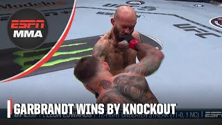 Cody Garbrandt knocks out Brian Kelleher with his right hand  UFC 296  ESPN MMA [upl. by Cartie]