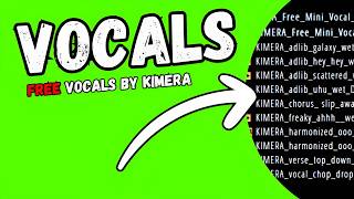 Free Vocal Sample Pack  Royalty Free Vocals  Vocal Sample Pack  By Kimera [upl. by Frank]