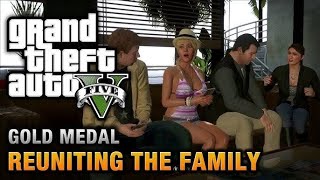 GTA V  Mission  Reuniting The Family Michael and His Family Grand Theft Auto V2024 [upl. by Decima157]