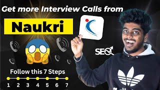 7 Hidden Tricks of Naukri😱 As an HR Sharing my experience  naukri tips and tricks tamil🔥 HR Navin [upl. by Joacima]