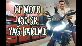 Motorsiklet CFMOTO 450 SRt  bakım  kullanıcı deneyim [upl. by Augustina]