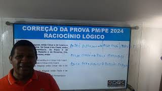 QUESTÃO 22 PM PE RLM 2024  Se André é de Alagoas então César é do Ceará ou Roberto é de Roraima [upl. by Lock127]