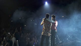 Jorge Blanco and Sebastian Yatra performing Traicionera [upl. by Myrtle]