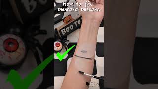 🤭 👉How to fix mascara mistake foryou makeup makeuptools [upl. by Gensler]