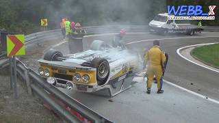 Renault 5 RS MaxiTurbo  Big crash [upl. by Ainyt]