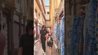 The Alcaicería market in the centre of Granada and originally the market for Arab silk [upl. by Ekusoyr689]