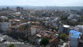 Beograd iz vazduha Belgrade aerial [upl. by Hsetim]