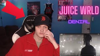 VERY SAD SONG Juice WRLD  Denial Reaction [upl. by Gustav544]