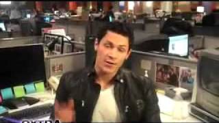 Alex Meraz  Kiowa Gordon at EXTRA [upl. by Twitt330]