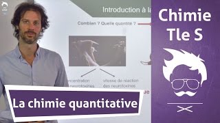 Chimie Terminale S  Introduction à la chimie quantitative [upl. by Gavrielle298]