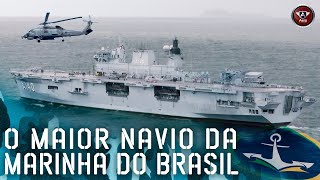 Por DENTRO do MAIOR NAVIO da MARINHA DO BRASIL NAM ATLÂNTICO [upl. by Flo305]