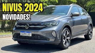 Volkswagen Nivus 2024 em detalhes  NOVIDADES e NOVO ACABAMENTO [upl. by Gabbi]