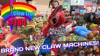 Claw Trek Episode 184  BRAND NEW MACHINES IN RHYL AND PRESTATYN  ANOTHER ARCADE RINSING [upl. by Travers]