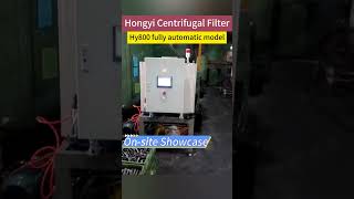 Hongyi centrifuge is an efficient solidliquid separation equipment oil oilpurification [upl. by Lhadnek]