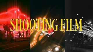 Shooting Film at Night  Photographing a local Fair and Nikon FE and Zenza Bronica  Subtitles Only [upl. by Gaspard]