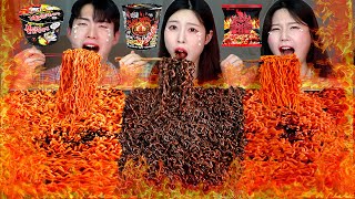 ASMR MUKBANG 직접 만든 불닭볶음면 양념치킨 핫도그 먹방 amp 레시피 THE SPICIEST NOODLES EATING [upl. by Ronni]