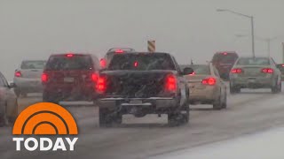 Winter weather arrives early with snow covering parts of US [upl. by Colvin]