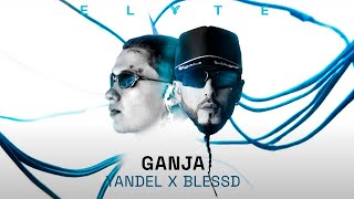 Yandel  GANJA Ft BLESSD Visualizer Oficial [upl. by Nasho474]