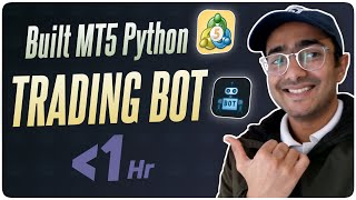 How to build MT5 Python Trading BOT in less than 1 hr FREE 💹 [upl. by Llertnek]