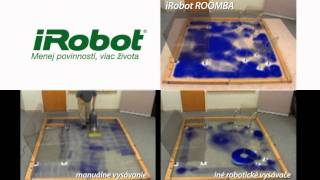 iRobot amp iAdapt vs manualne vysavanie a ine roboticke vysavace [upl. by Ghiselin917]