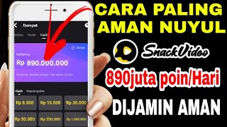 Cara Cepat Nuyul Snack video Tanpa aplikasi terbaru Dijamin aman  apk penghasil uang 2021 [upl. by Mizuki]